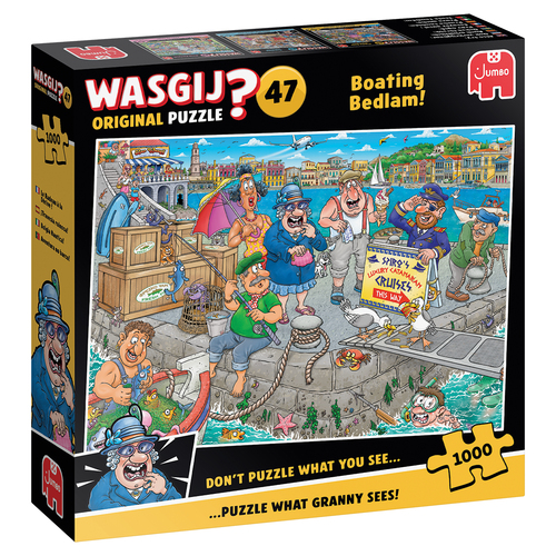 Wasgij Original 47 - De boot in! - 1000st