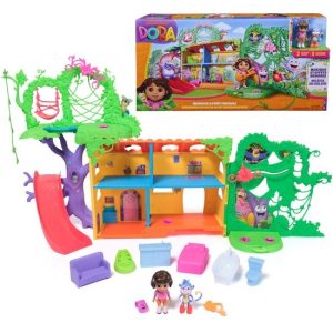 Dora – Boomhuis speelset