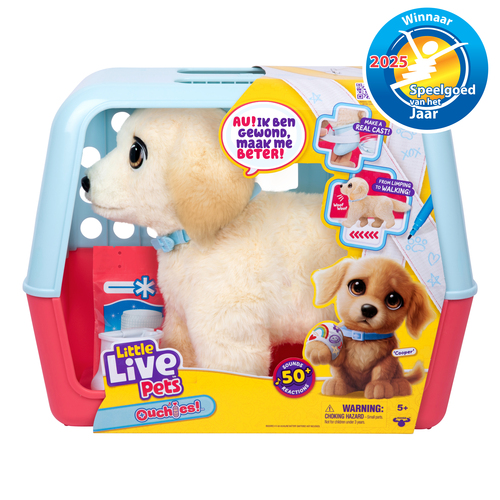 Little Live Pets - Ouchies Puppy Cooper - Afbeelding 3