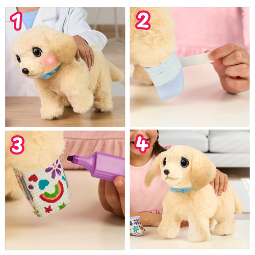 Little Live Pets - Ouchies Puppy Cooper - Afbeelding 6