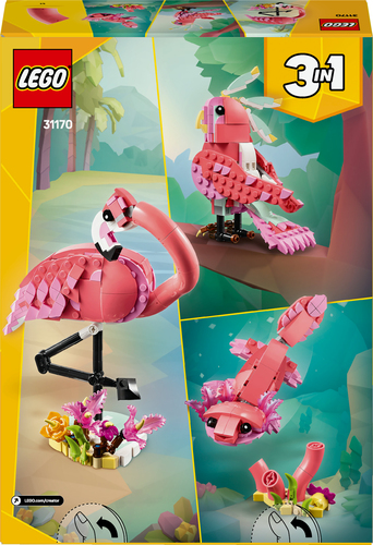 LEGO Creator Wilde Dieren: Roze Flamingo - Afbeelding 4