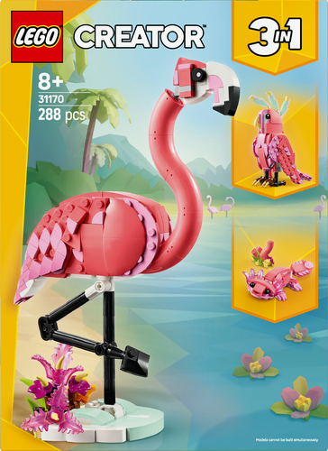 LEGO Creator Wilde Dieren: Roze Flamingo - Afbeelding 7