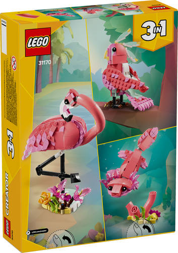 LEGO Creator Wilde Dieren: Roze Flamingo - Afbeelding 8