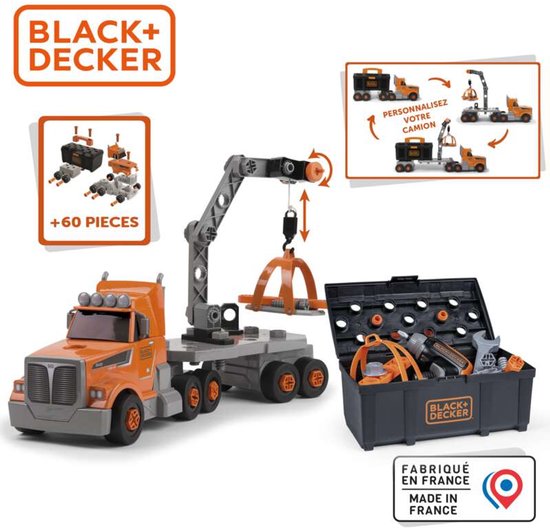 Black & Decker Truck Met Werkkoffer - Afbeelding 2