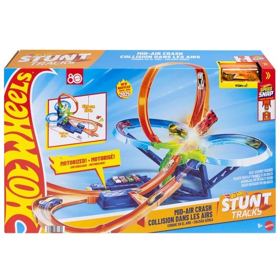 Hot Wheels Stunt Tracks Mid-air Crash Speelset