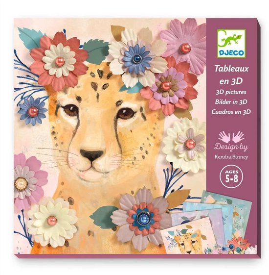 Djeco - 3D Bloemenkrans