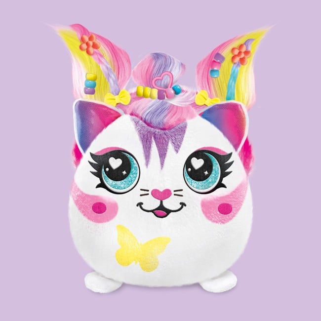 Airbrush Plush Hairiffic Squish Pals - Precious - Afbeelding 4