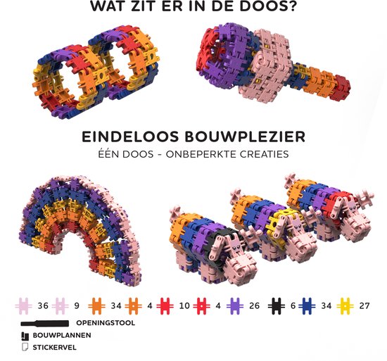 Nano Clics – K3 Builders 190 Piece Set - Afbeelding 3