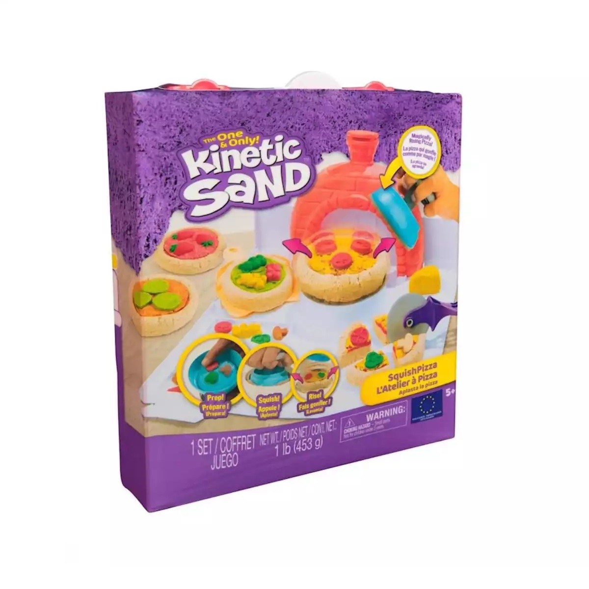 Kinetic Sand - Squish Pizza Speelset