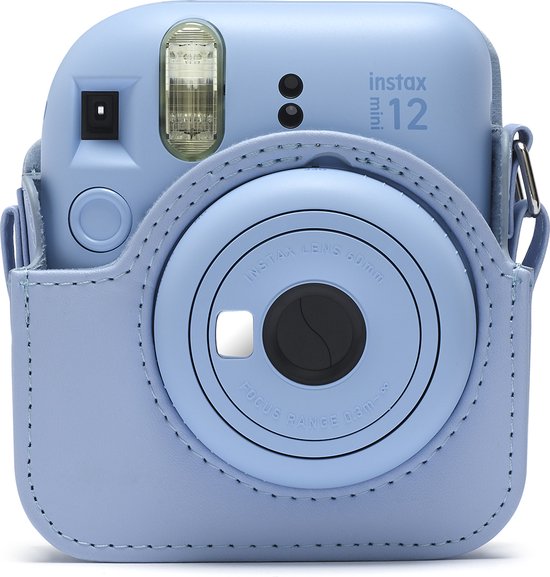 instax mini 12 camera case licht blauw - Afbeelding 2