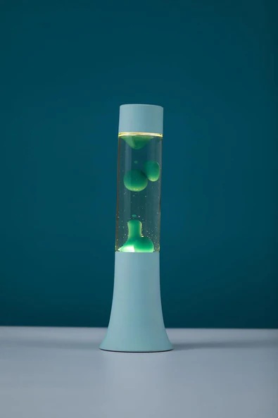 I-Total - Lavalamp Gevlokt Pastel Groen - Afbeelding 2