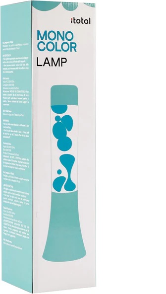 I-Total - Lavalamp Gevlokt Pastel Groen - Afbeelding 3