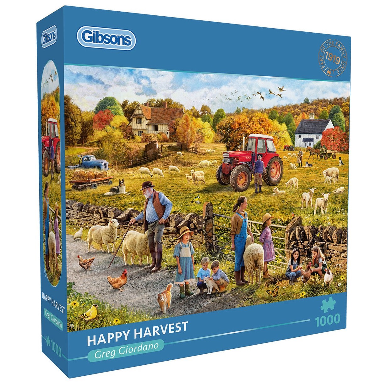 Gibsons - Puzzel 1000st happy harvest