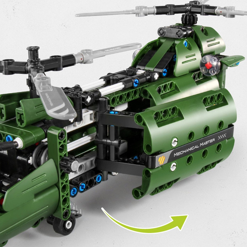 IM Master 6809 - Military Transport Aircraft 2-in1 - Afbeelding 2