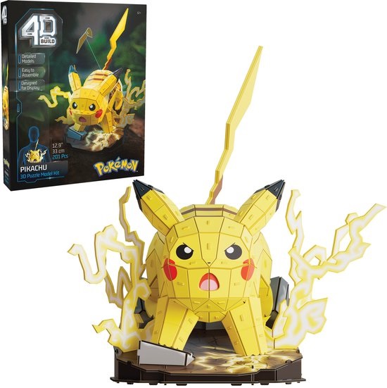 4D Build Puzzle Pokemon Pikachu