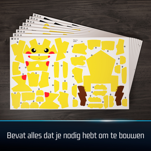 4D Build Puzzle Pokemon Pikachu - Afbeelding 3