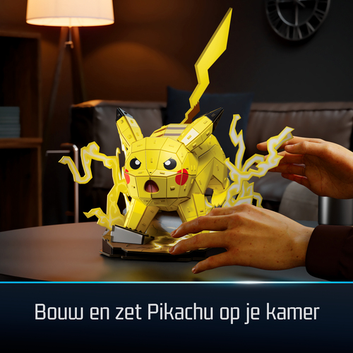 4D Build Puzzle Pokemon Pikachu - Afbeelding 4