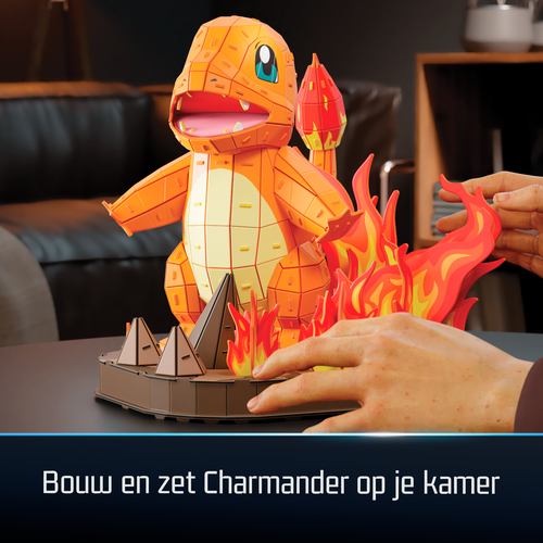 4D Build Puzzle Pokemon Charmander - Afbeelding 2