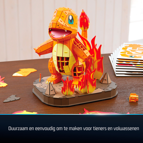 4D Build Puzzle Pokemon Charmander - Afbeelding 5