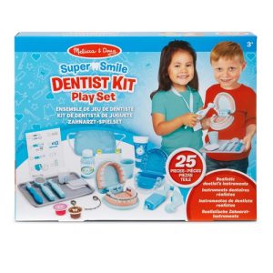 Melissa & Doug Super Smile Dentist Kit Play Set 25st
