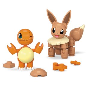 Pokemon Mega Pokeball 2-pack Charmander & Eevee asst