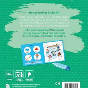 Kleuren met water – winter