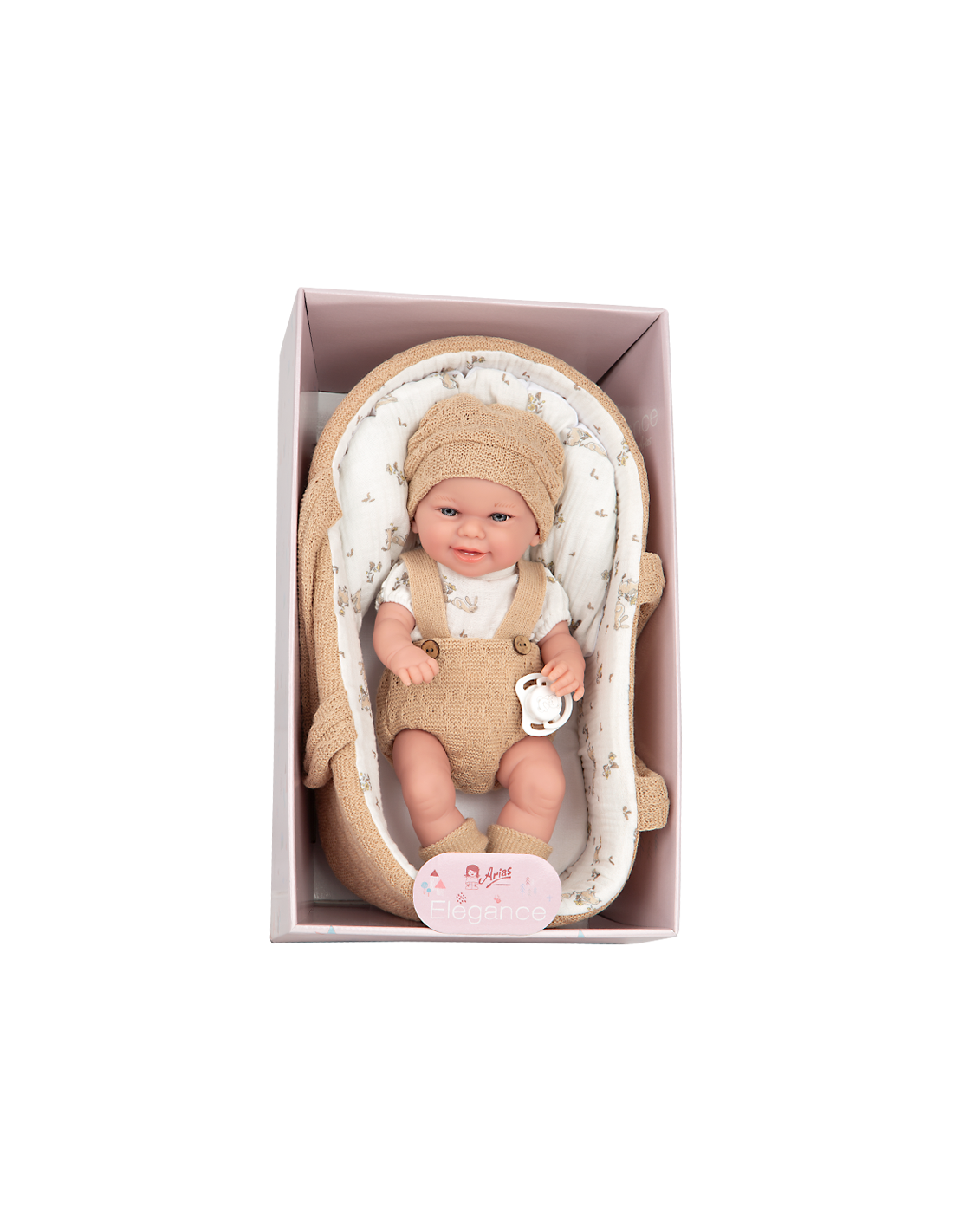Arias - Pop Babyto 33cm met draagwieg - Afbeelding 3