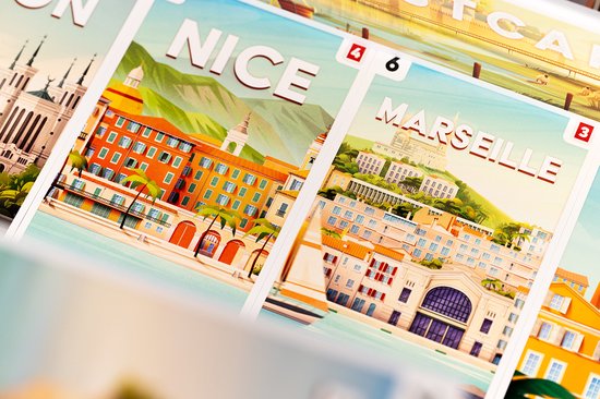 999 Games - Postcards - Strategisch Bordspel - Afbeelding 4