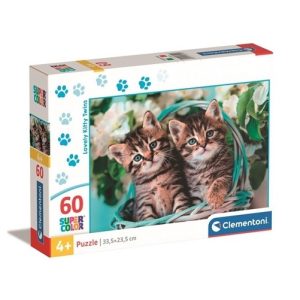 Clementoni Puzzel 60 st Noli Lovely Kitty Twins 2024