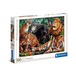 Puzzel 500st HQC Wild Cats