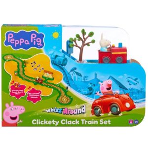 Peppa Whizz Around Clickety Clack Train Set