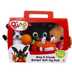 Bing & Friends Bumper Soft Toy Pack