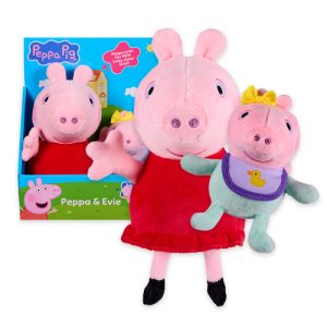 Peppa & Baby Evie Soft Toy