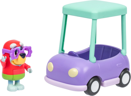 Bluey Basic Vehicle Granny Car & Janet - Afbeelding 3