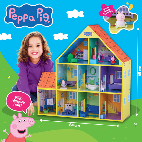 Peppa Pig Wooden Playhouse - Afbeelding 4