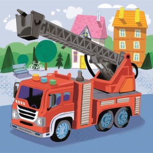 Clementoni Puzzel 3x48st Square Noli Rescue Vehicles