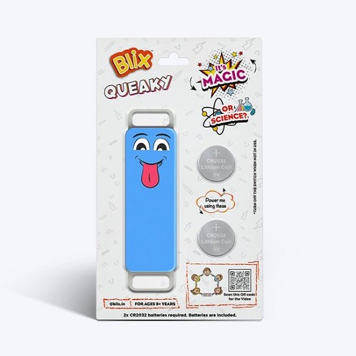 Blix Queaky, It's magic, the new hype! Blauw