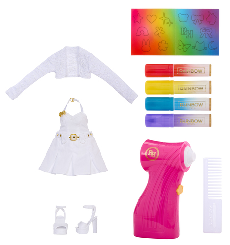 Rainbow High Air Brush & Create Asst - Afbeelding 3
