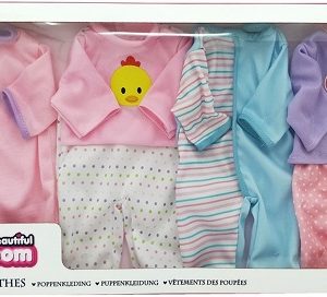 POPPENKLEDINGSET 4ST 41CM