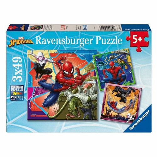 Marvel Spider -Man puzzel - 3x49st