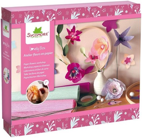 Lovely Box - L Paper lowers Decorations