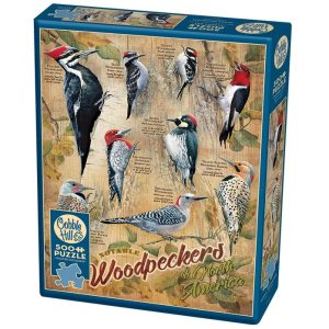 Cobble Hill Puzzel 500st Woodpeckers