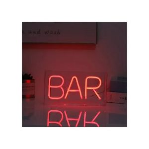 LED sign BAR
