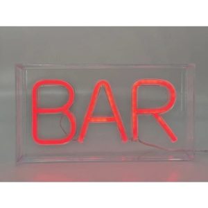 LED sign BAR