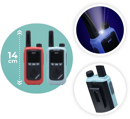Buki - Walkie Talkie Herlaadbaar - Afbeelding 4
