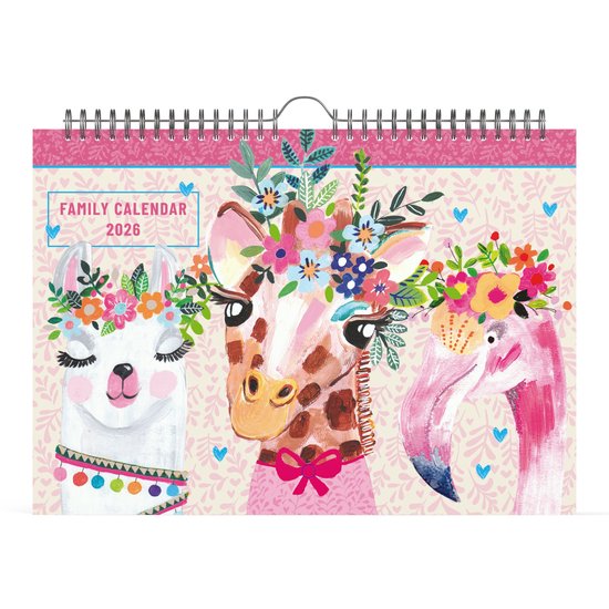 Paper Salad - Familiekalender Lama Flamingo