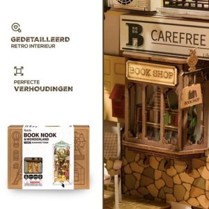 Robotime Booknook Sunshine Town