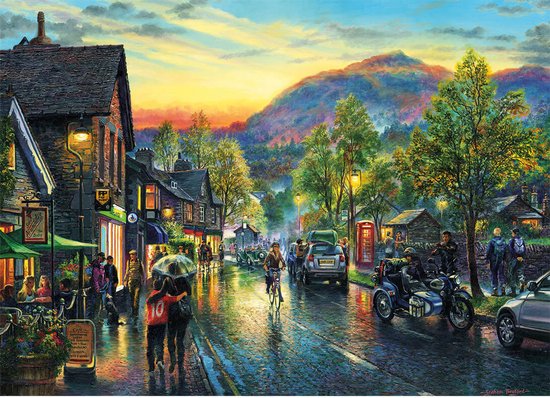 Gibsons - Puzzel Grasmere by twilight 1000 stuks - Afbeelding 2