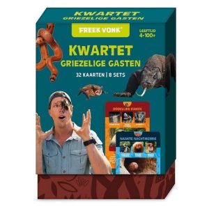 Freek Vonk kwartet griezelige dieren