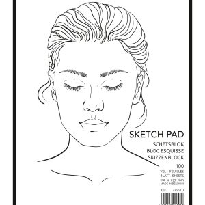 Schetsblok A4 (210x297mm) 90gr/100vel – wit